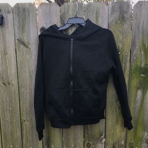 Black hoodie